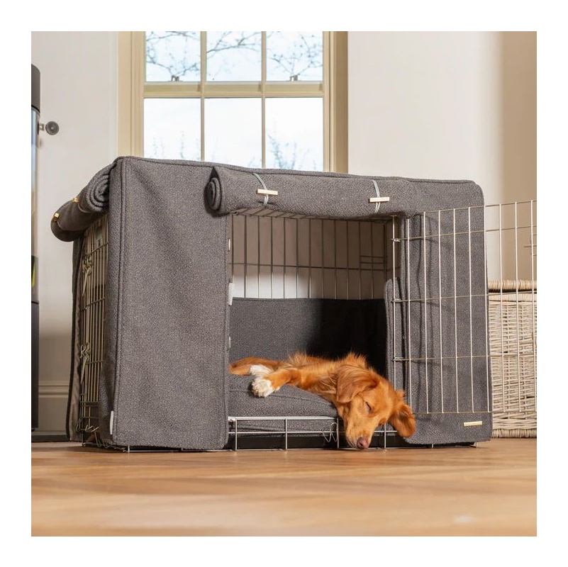 Essentials Herdwick Dog Crate Set in Graphite