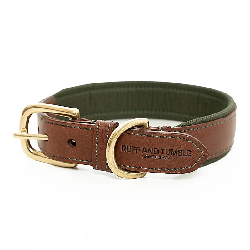 Morston Padded Leather Dog Collar