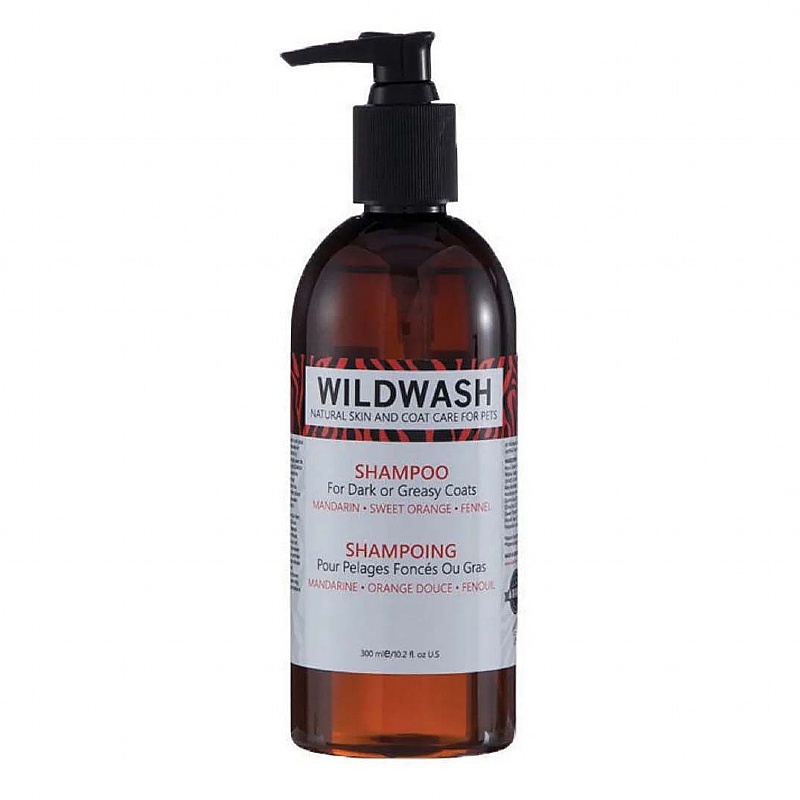 Wild Wash Shampoo for Dark or Greasy Coats 300ml