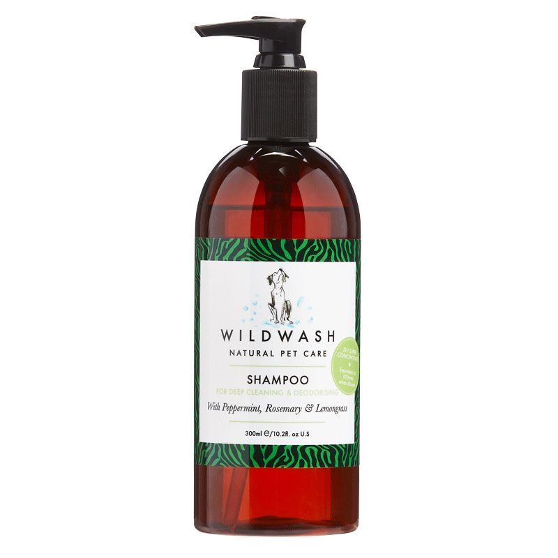 Wild Wash Dog Shampoo for Deep Cleaning and Deodorising 300ml
