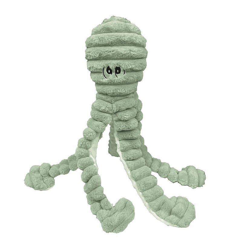 Giant Ollie Octopus Squeaky Plush Dog Toy