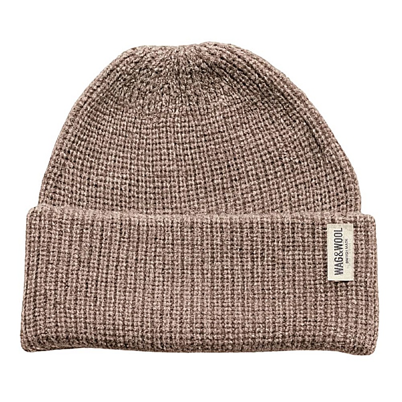Wag & Wool Oatmeal British Wool Beanie Hat
