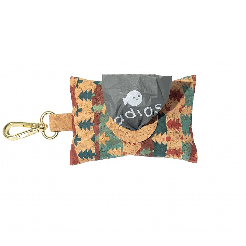 Adios Cork Christmas Tree Dog Poo Bag Holder