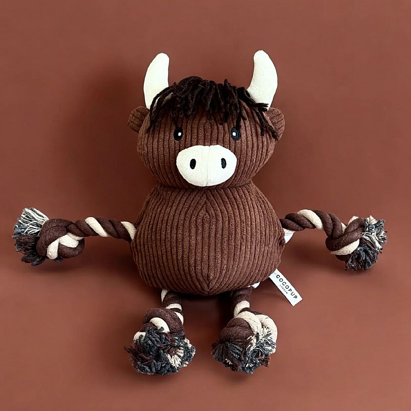 Harold the Highland Cow Squeaky Dog Toy