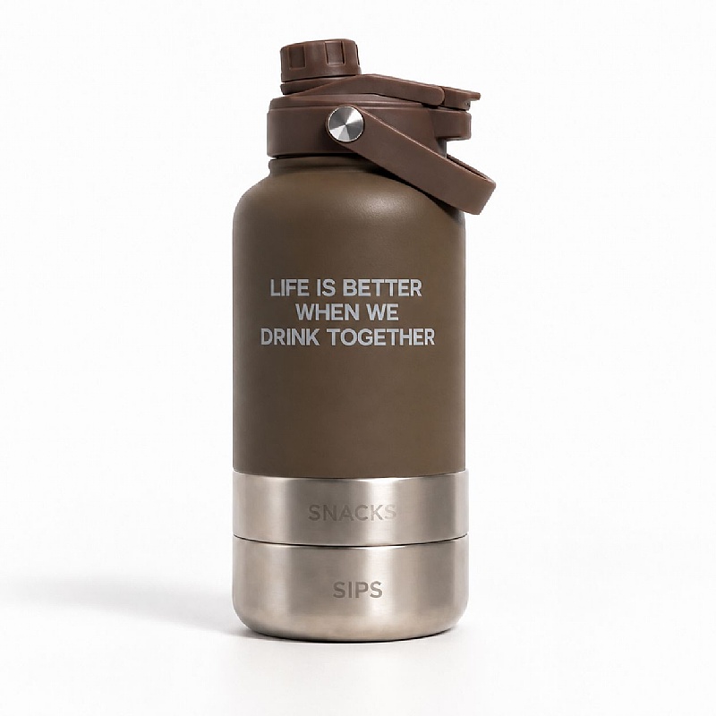The Dog Bowl Bottle 3-in-1 Travel Bottle