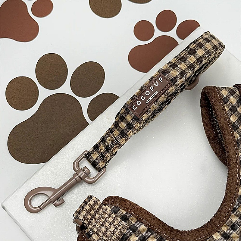 Cocopup London Cotswold Check Dog Lead