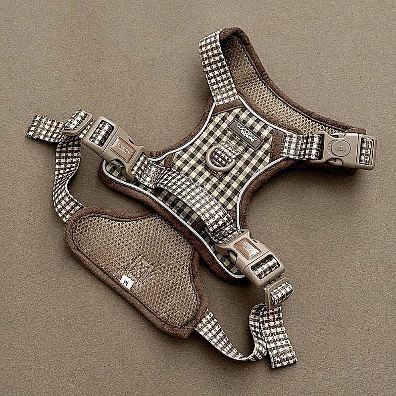 Cocopup London Cotswold Check Explore Dog Harness