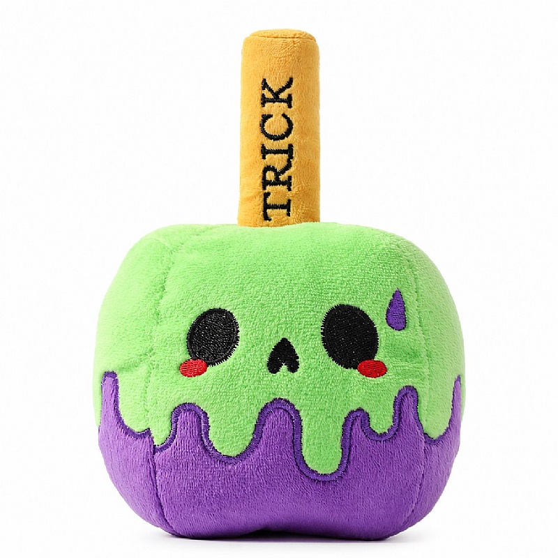 Howloween Night Candy Apple Squeaky Dog Toy