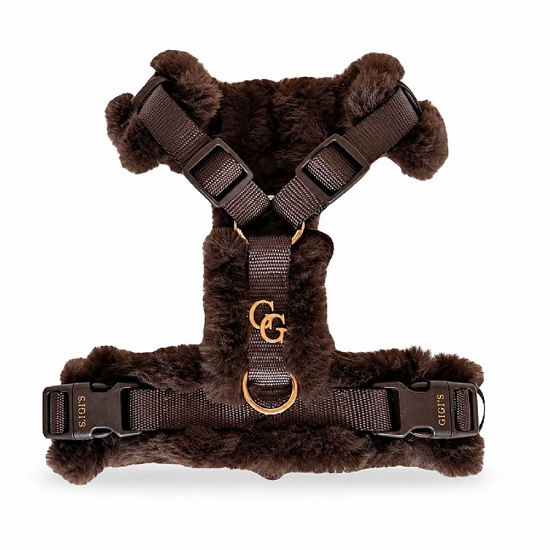 Comfort Furlowe Faux Fur Dog Harness