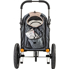 Sporty Evolution Dog Trailer and Dog Pram with Free Raincover