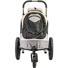 Sporty Evolution Dog Trailer and Dog Pram with Free Raincover