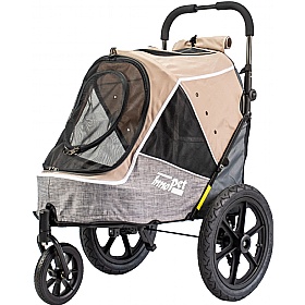 Sporty Evolution Dog Trailer and Dog Pram with Free Raincover