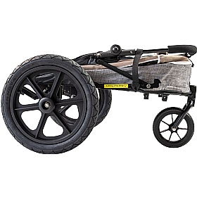 Sporty Evolution Dog Trailer and Dog Pram with Free Raincover