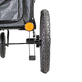 Sporty Evolution Dog Trailer and Dog Pram with Free Raincover