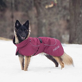 Rukka Stormy Waterproof Dog Coat Burgundy