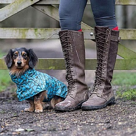 Rukka Hayton Warm Dog Raincoat Turquoise