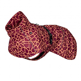 Rukka Hayton Warm Dog Raincoat Carmin