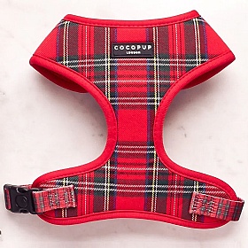 Cocopup Red Tartan Dog Harness