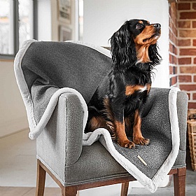 Lords & Labradors Essentials Herdwick Blanket Graphite