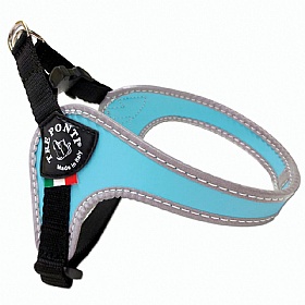 Treponti Easy Fit Classic Dog Harness with Adjustable Girth Light Blue