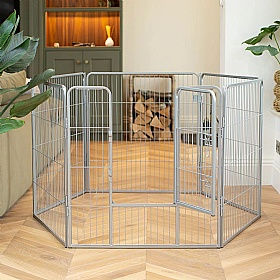 Metal Puppy Play Pen 80cm High