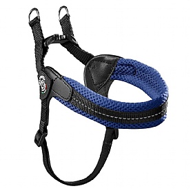Treponti Easy Fit Mesh Dog Harness with Adjustable Girth in Blue