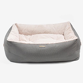 Essentials Twill Box Dog Beds
