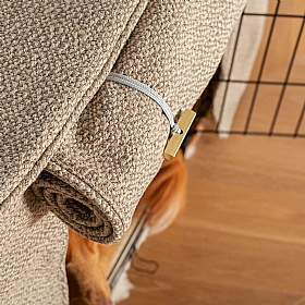 Essentials Herdwick Dog Crate Set in Pebble