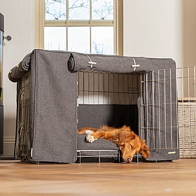 Essentials Herdwick Dog Crate Set in Graphite