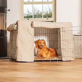 Essentials Herdwick Dog Crate Set in Sandstone