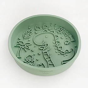 Dinopaws Slow Feeder Dog Bowl and Lick Mat
