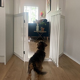 Luxury Wooden Dog Gates