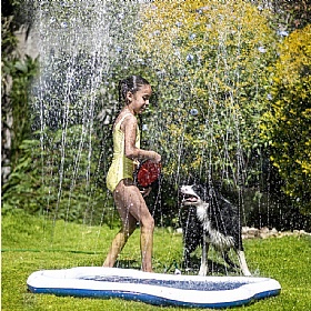 Quapas Splash Sprinkle Dog Mat