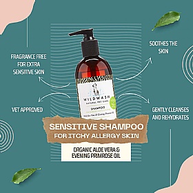 Wild Wash Dog Shampoo for Sensitive Coats and Puppies