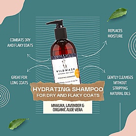 Wild Wash Hydrating Dog Shampoo 300ml