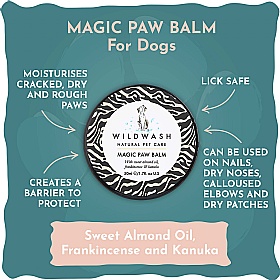 Wild Wash Magic Paw Balm for Dogs 50ml