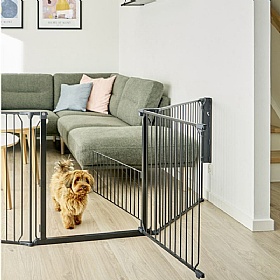 DogSpace King Mummy and Puppy Dog Pen / Room Divider