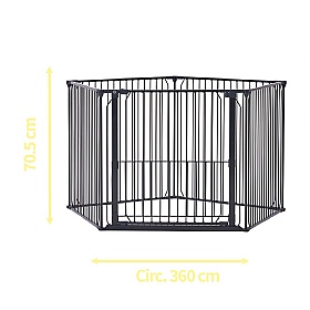 DogSpace King Mummy and Puppy Dog Pen / Room Divider