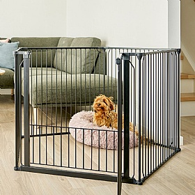 DogSpace King Mummy and Puppy Dog Pen / Room Divider