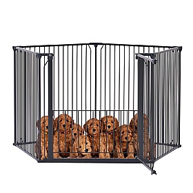 DogSpace King Mummy and Puppy Dog Pen / Room Divider
