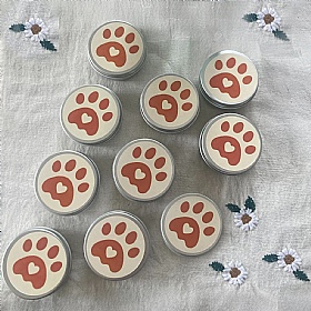 Completely Natural Honey and Jojoba Solid Dog Shampoo Tin