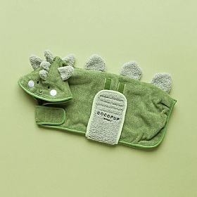Dinopup Dog Drying Robe
