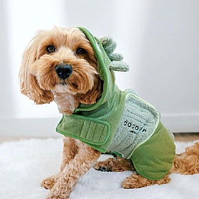 Dinopup Dog Drying Robe