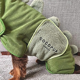 Dinopup Dog Drying Robe