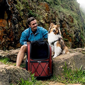 Champion Medium Breed Dog Backpack Carrier