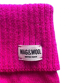 Wag & Wool Fandango Pink British Wool Dog Jumper