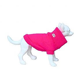 Wag & Wool Fandango Pink British Wool Dog Jumper