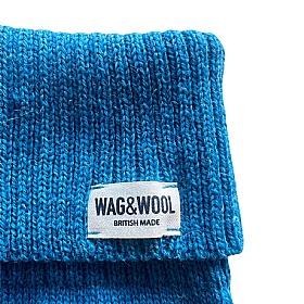 Wag & Wool Cerulean Blue British Wool Dog Jumper