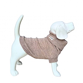 Wag & Wool Oatmeal British Wool Dog Jumper