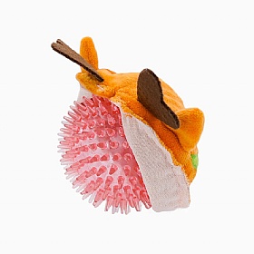 Happy Woofmas Reindeer Squeaky Ball Dog Toy